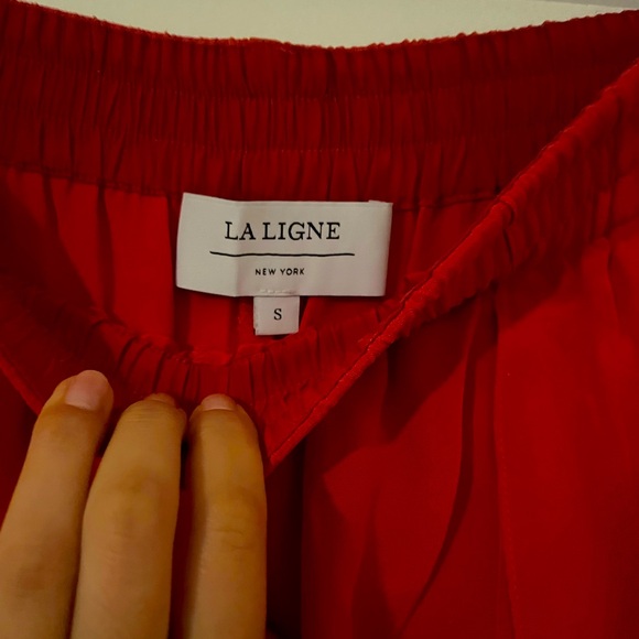 Tess Pants in Poppy Red - Small - Picture 3 of 7